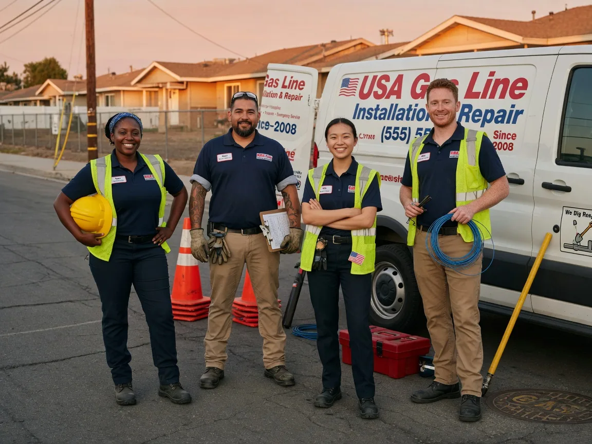 Gas Line Installation company in Shiloh, OH